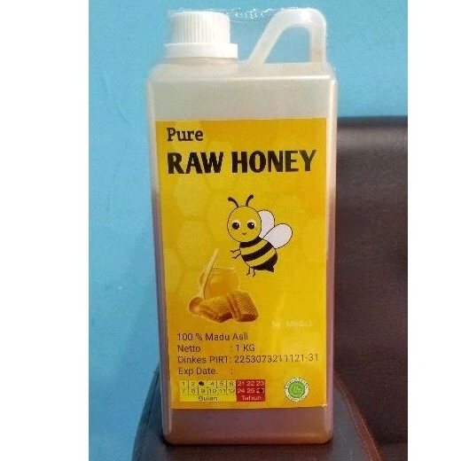 MADU 3,100% RAW HONEY/ MADU MENTAH 1KG