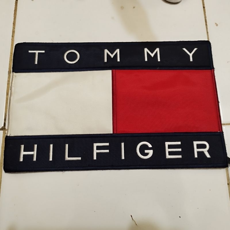 patch bordir Tommy Hilfiger / emblem Tommy Hilfiger jumbo