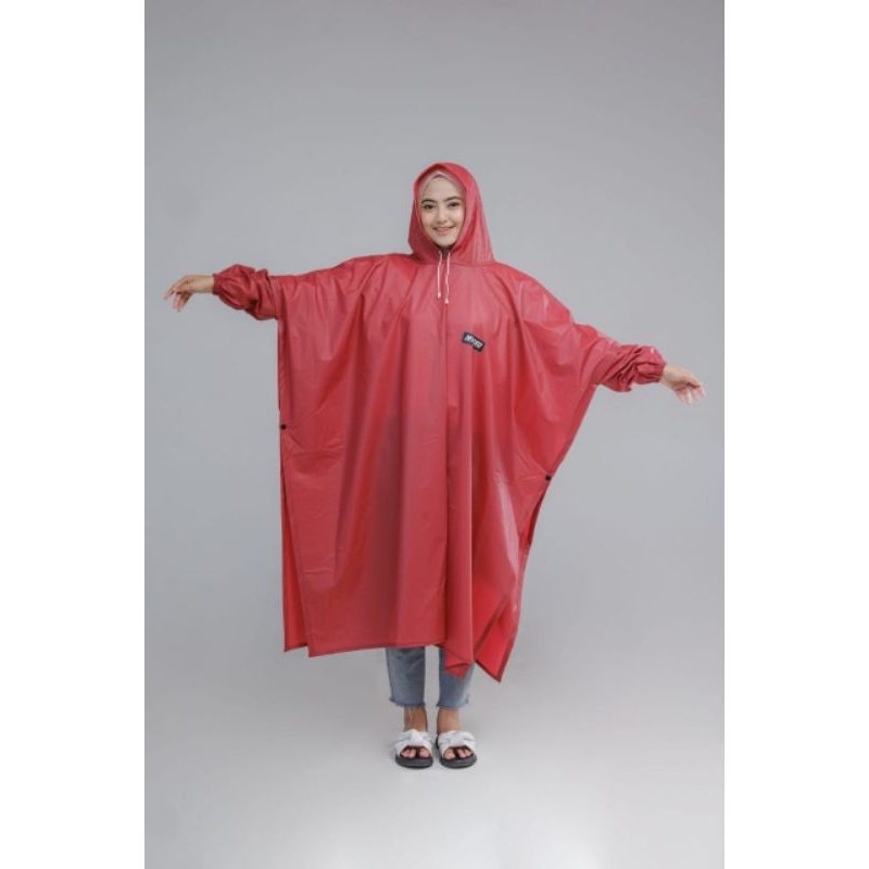 JAS HUJAN  Ponco Lengan celana Kelelawar Mantel Mantol Pria Wanita FALMA373