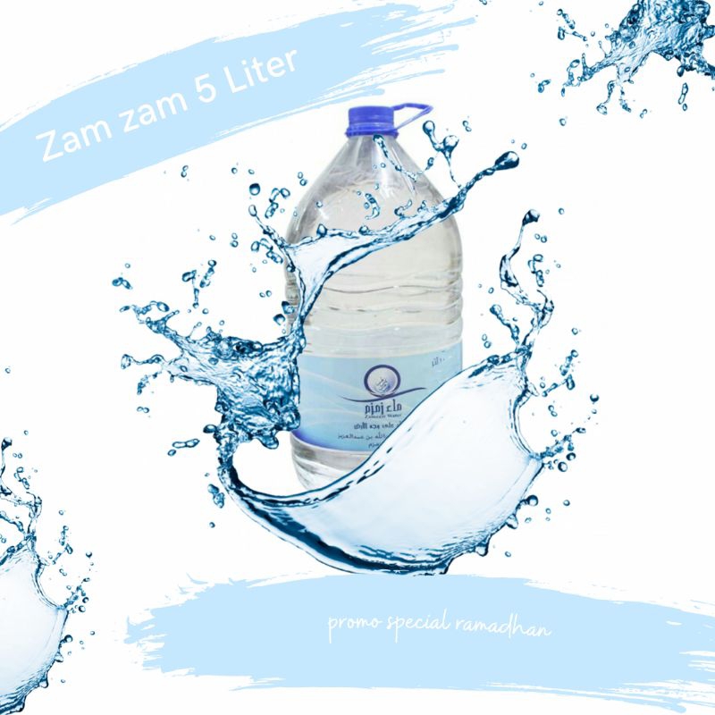 

Air Zam Zam 5L 5 Liter Original Barcode | Air zam-zam | Air zamzam