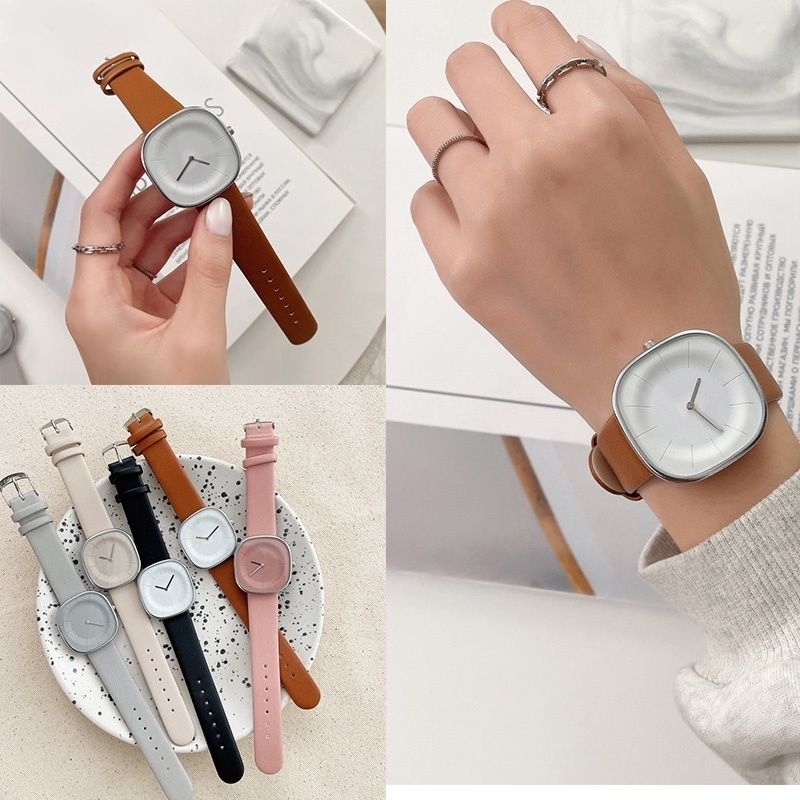 JAM TANGAN QUARTZ / JAM TANGAN POLOS / JAM TANGAN FASHION WANITA