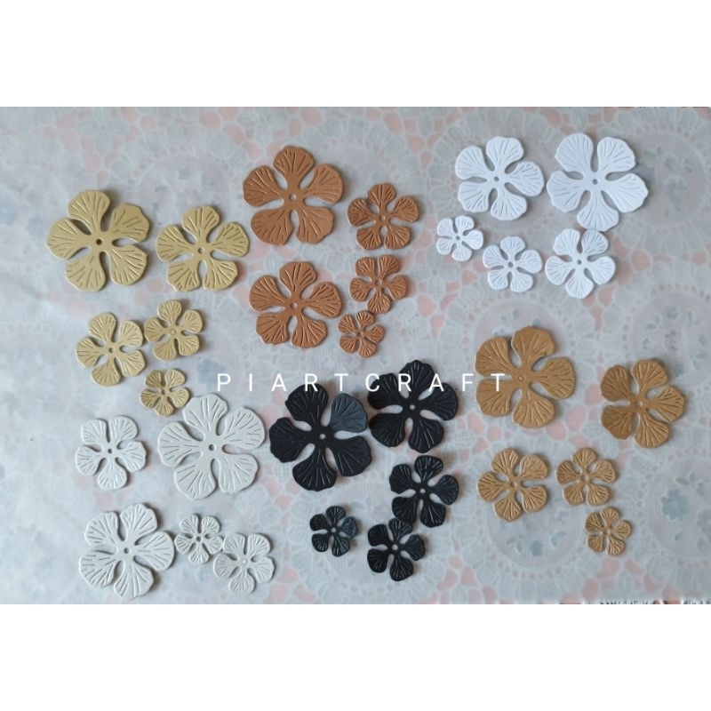 

Flower (10) - isi 6 set (30 pcs)- Dies cut / cut dies DIY scrapbook / vintage journal / album