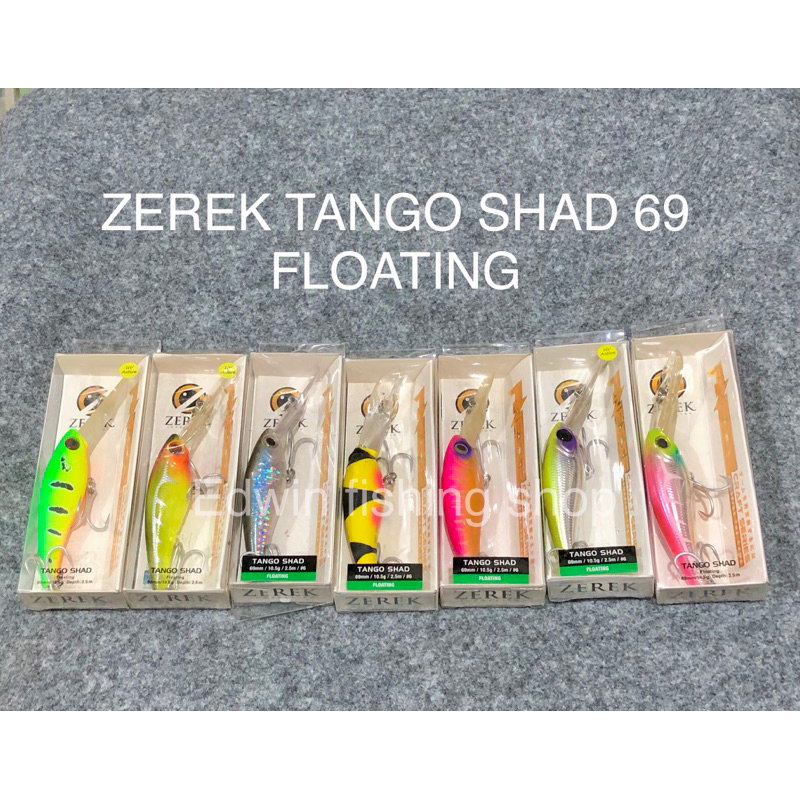 UMPAN TROLLING ZEREK TANGO SHAD 69 mm