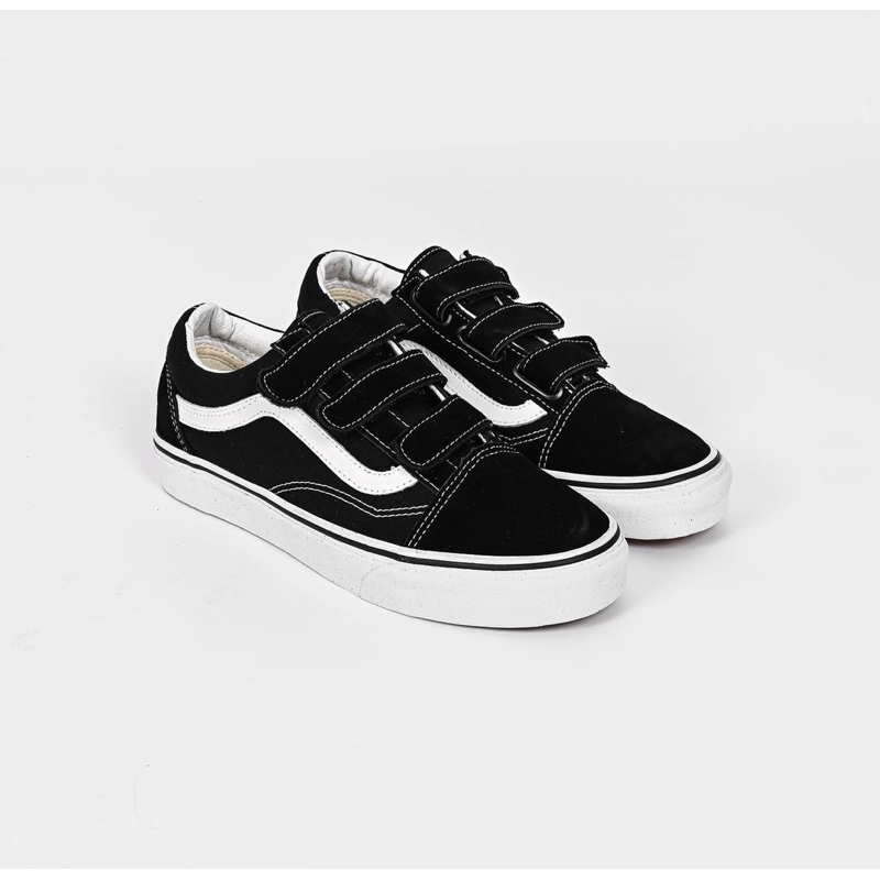 (Sale) V4ns Oldskool Vellcr0 Classic Black White Original