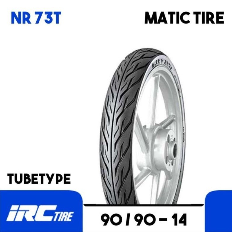 BAN LUAR NR73T RING 14-90/90 TUBETYPE MERK IRC