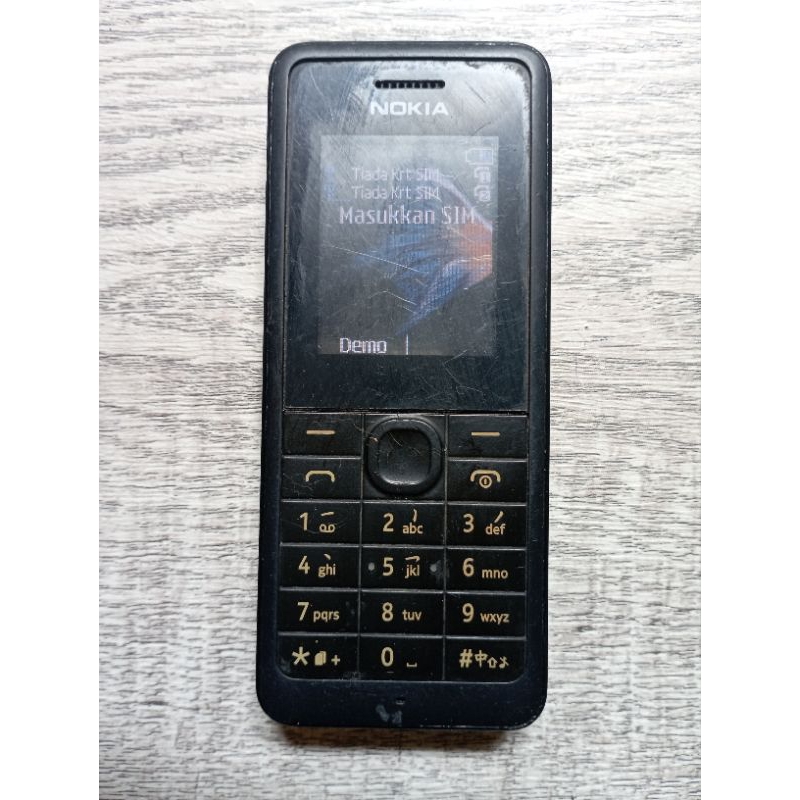 mesin nokia 107 RM 961 normal lcd garis