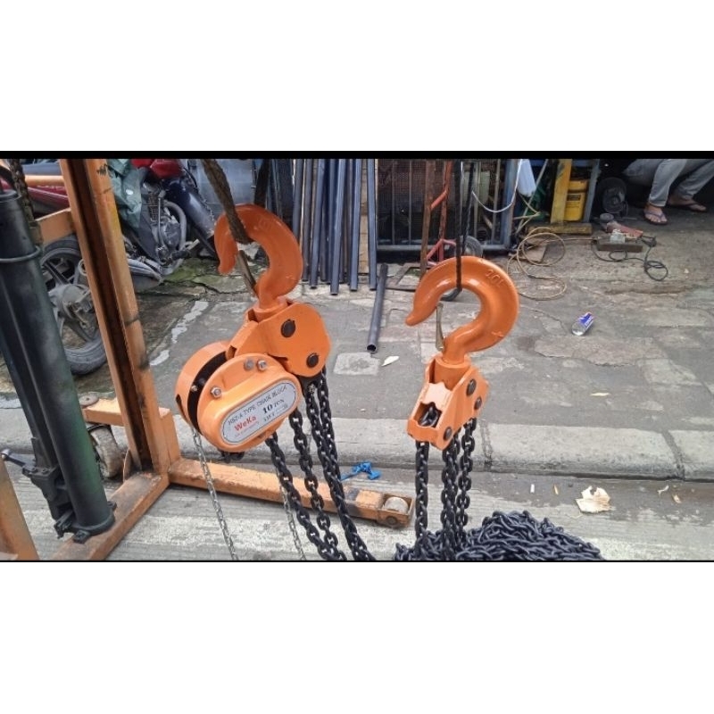 Chain Block 10 Ton × 5 meter WEKA GERMANY