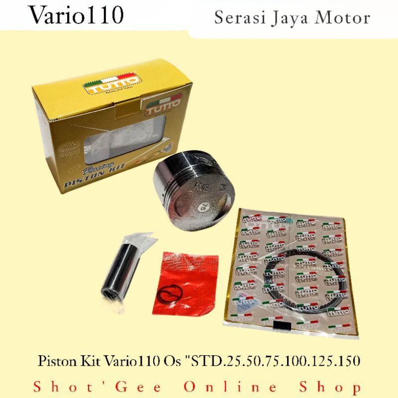 PISTON KIT SEHER VARIO / VARIO110 LAMA