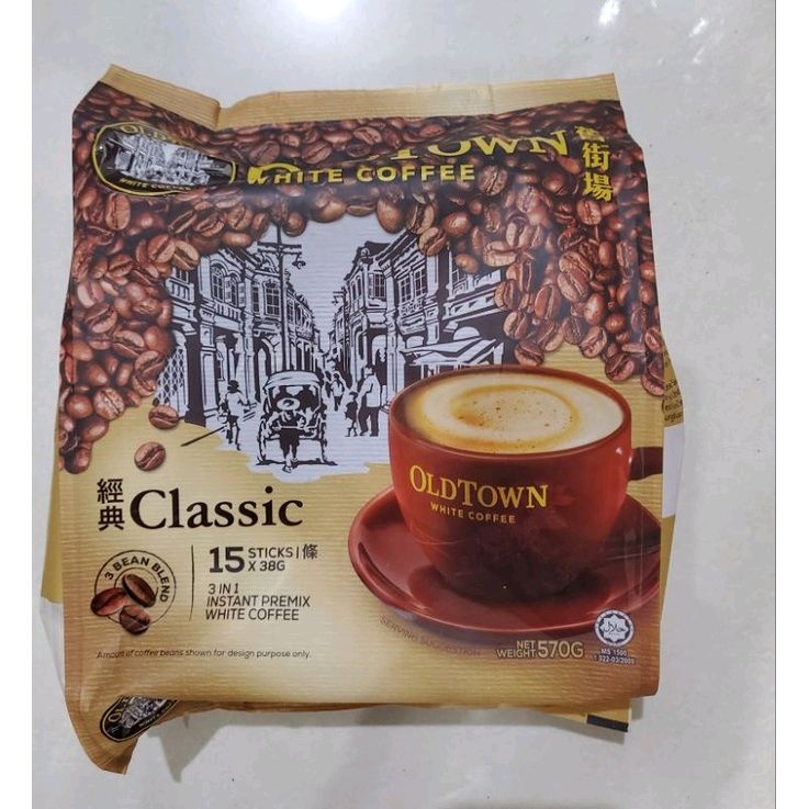 Old town oldtown white coffee malaysia kopi 3 in 1