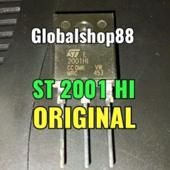 TRANSISTOR TR horizontal TV Tabung ST2002HI st 2001hi