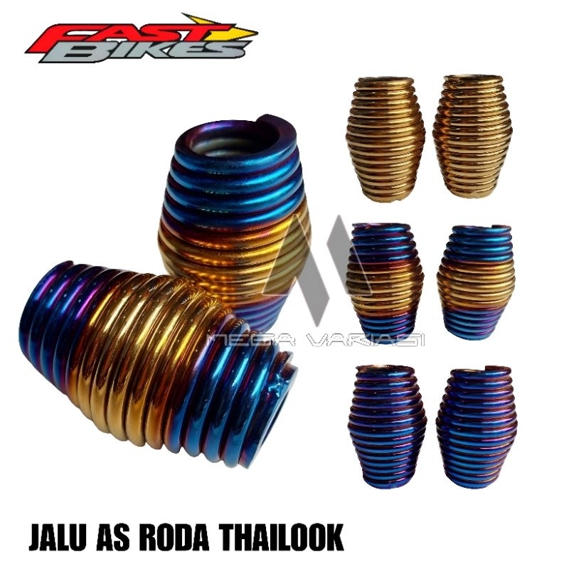 JALU AS RODA DEPAN THAILOOK JALU AS MODEL PER ULIR SPILAR BAHAN TEBAL IMPORT COCOK UNTUK SEMUA JENIS MOTOR MIO BEAT SCOOPY NMAX PVX AEROX VARIO DLL