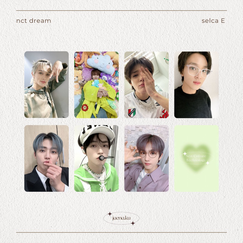 [NCT DREAM] PHOTOCARD SELCA #7 NCT DREAM UNOFFICIAL