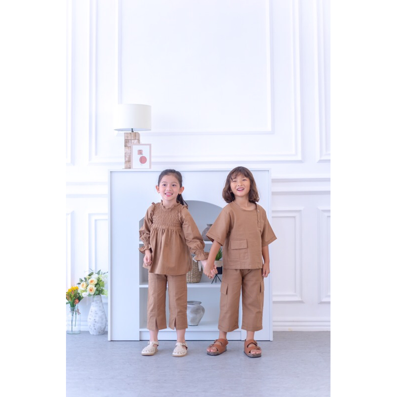 RACHIDKIDS / SETELAN COUPLE ANAK / MORGAN DAN JULIE SET