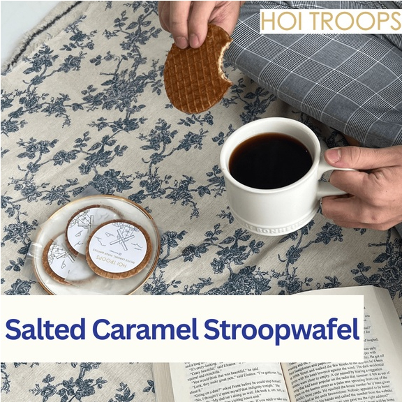 

Hoi Troops Salted Caramel Stroopwafel (isi 5 pcs)