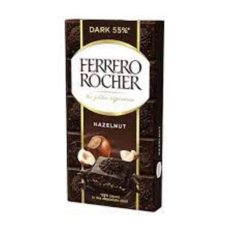 

Fererro rocher tablet dark coklat