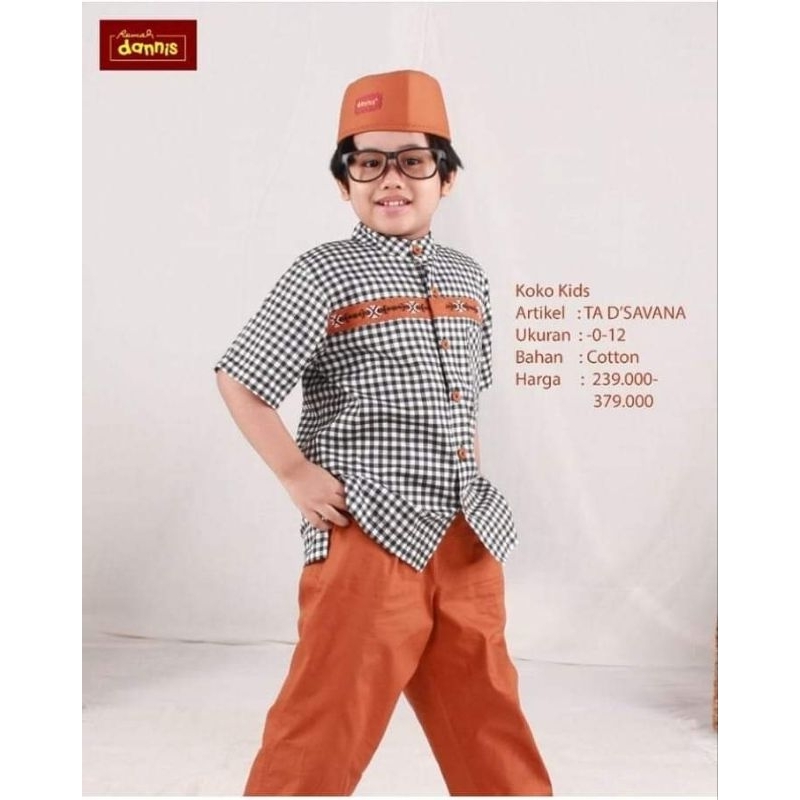 Koko Kids Set  Dannis Anak Laki laki Terbaru