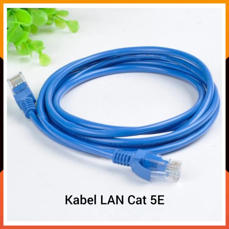 (COD) KABEL LAN CAT 5E 5 METER / KABEL UTP 5M