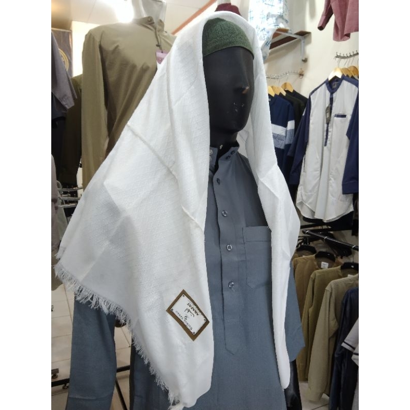 SORBAN PUTIH POLOS/SORBAN MURAH