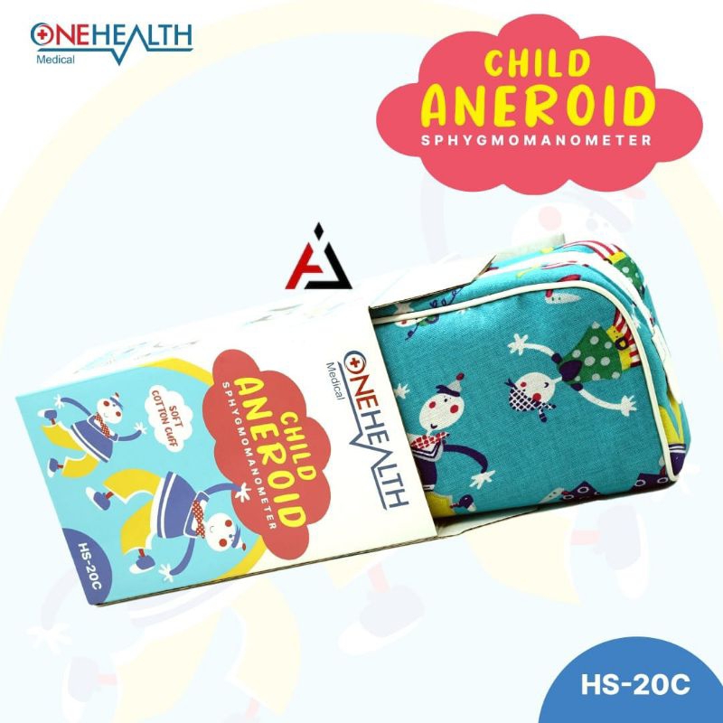 Tensimeter Aneroid Anak dan Bayi HS-20C Onehealth / Tensi Jarum Anak dan Bayi Onehealth