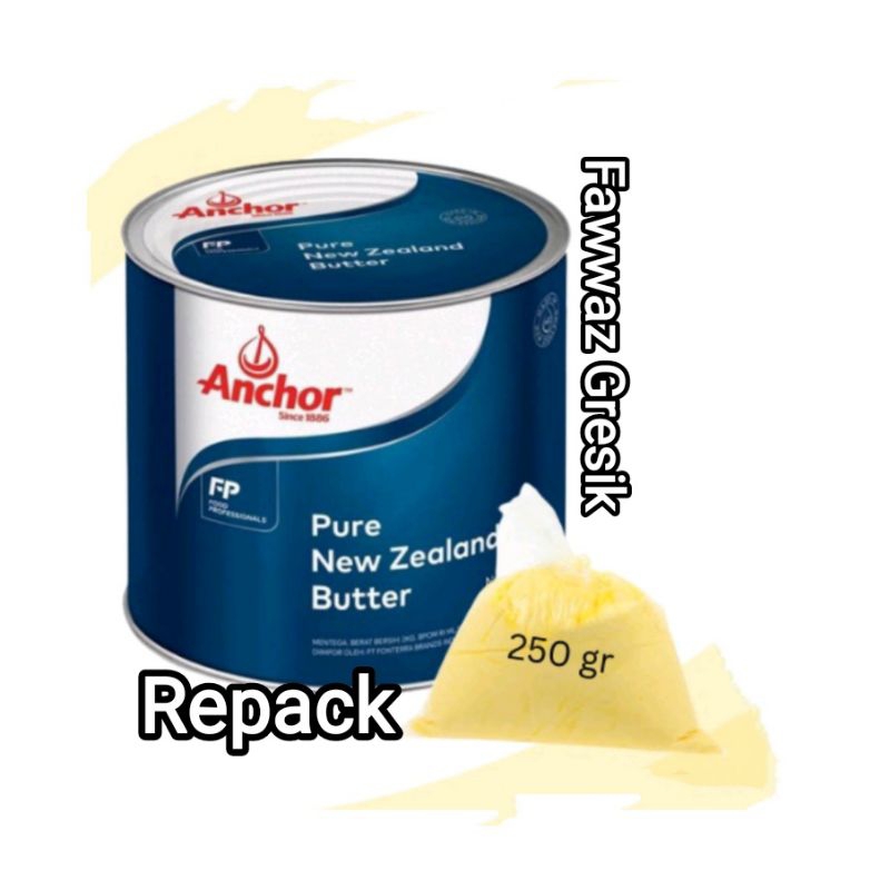 RoomButter Anchor 250gr / Room Butter Anchor / Mentega Salted Butter / Mentega Margarine Wangi
