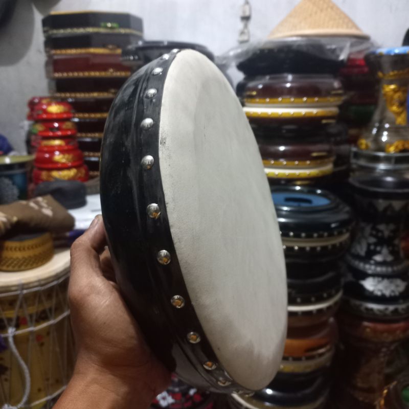 REBANA KOMPANG UK 30CM KAYU SUPER SUARA NADA TINGGI_REBANA UK 30CM SUPER_KOMPANG SUPER UK 30CM_REBAN