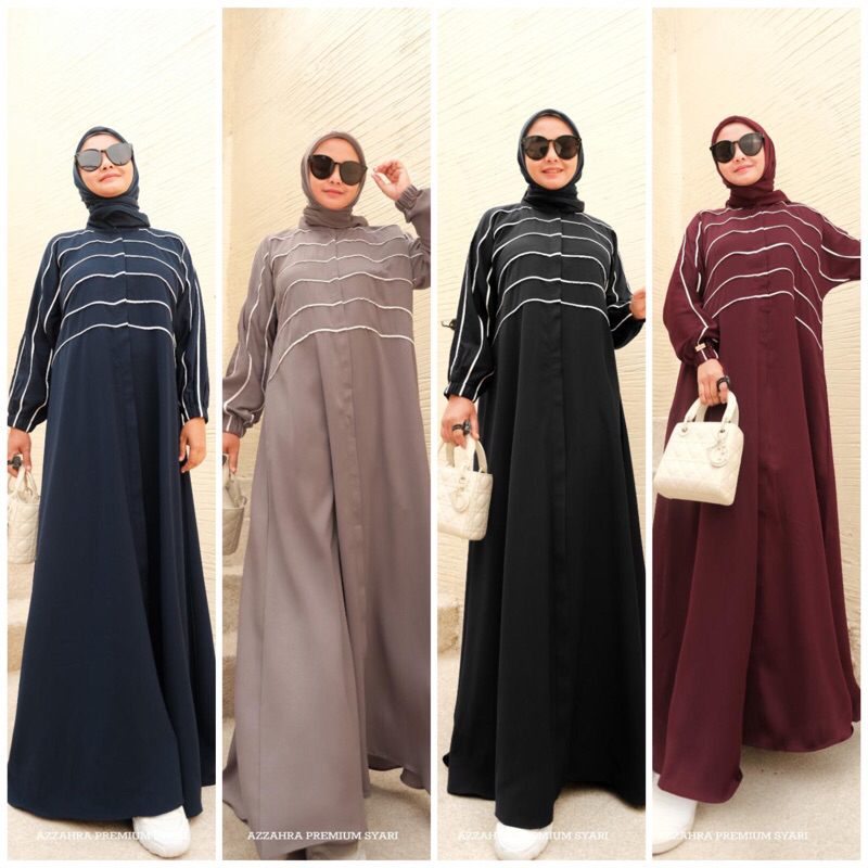 Laysa dress by azzahra premium syarii