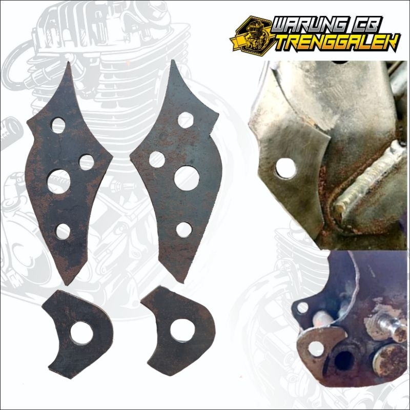 TAPELAN RANGKA CB GL 100 CG CBN K5 MODEL KUPU RING RANGKA CB PEMANIS RANGKA