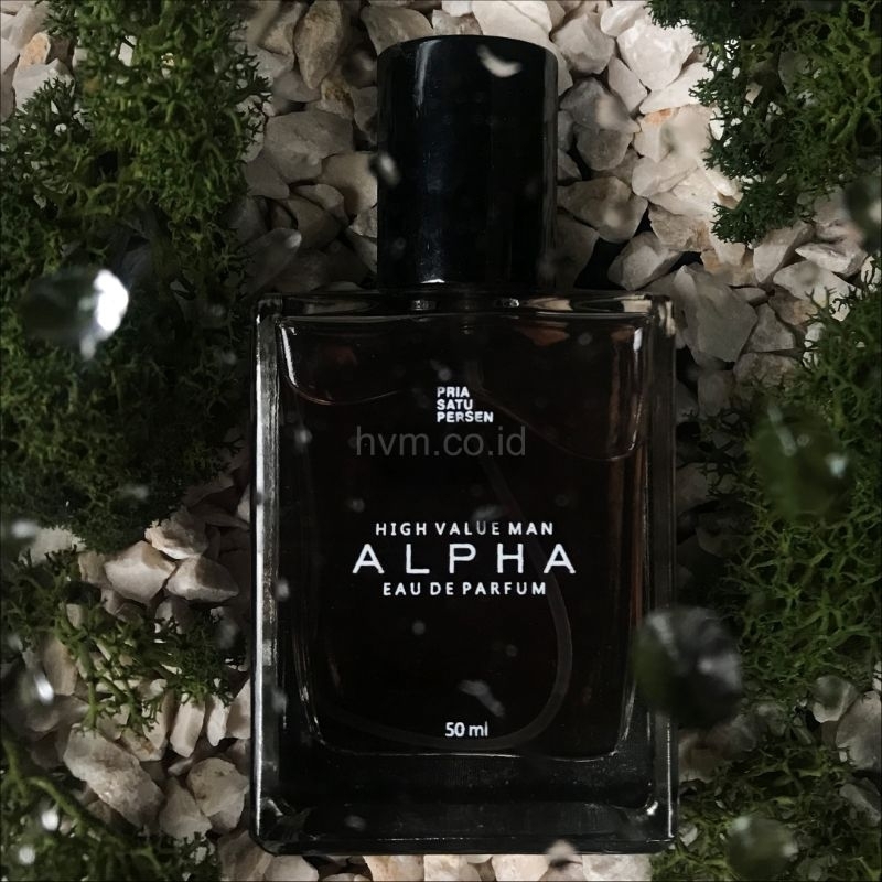 ALPHA Exclusive Men Perfume Eau De Parfum (EDP)- HVM - Parfum Pria - Parfum Minyak Wangi Cowok Tahan