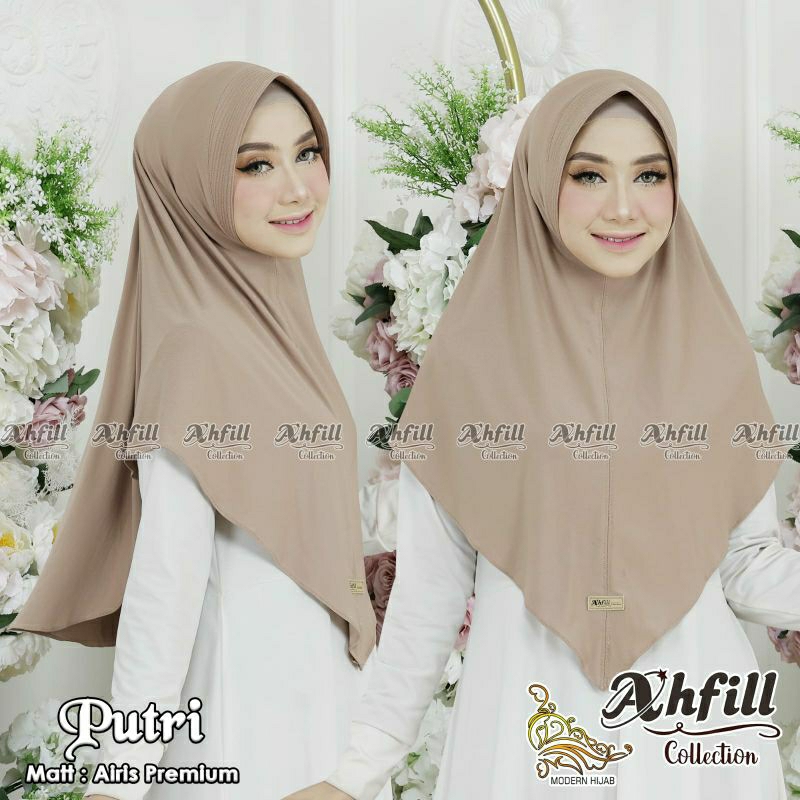 BERGO  PUTRI//HIJAB INSTAN JILBAB ISNTAN//ORIGINAL AHFILL