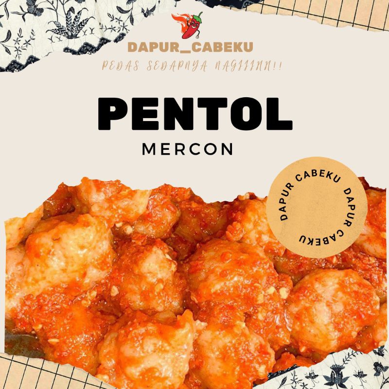 

PROMO (FROZEN FOOD)pentol mercon by dapur cabeku