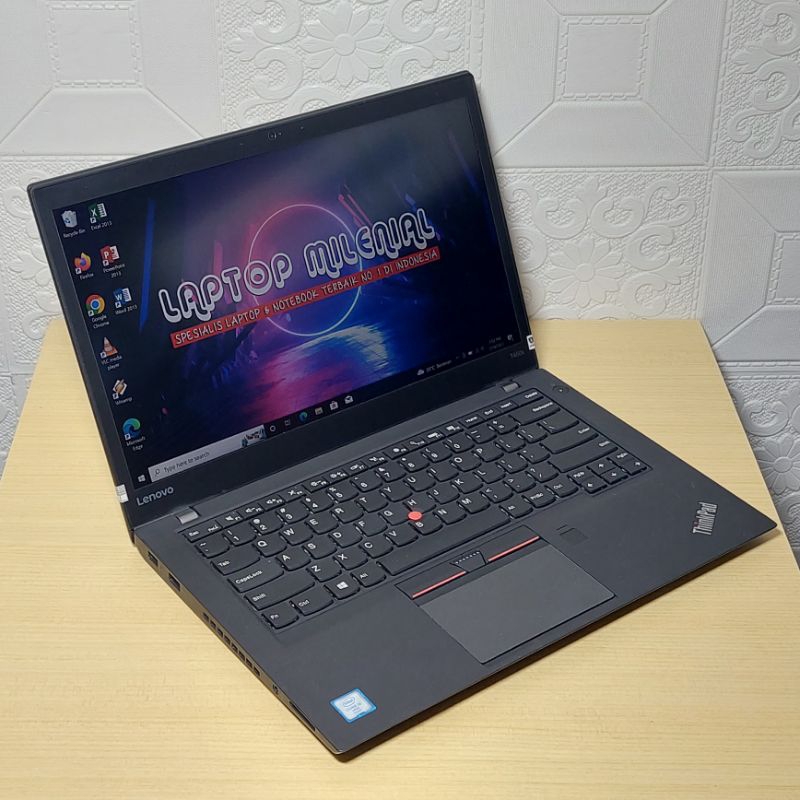 Lenovo T460s Intel Core i5-6300U Ram 8GB/256GB 14&quot; Touchscreen Win 10 Siap Pakai Dan Berkualitas