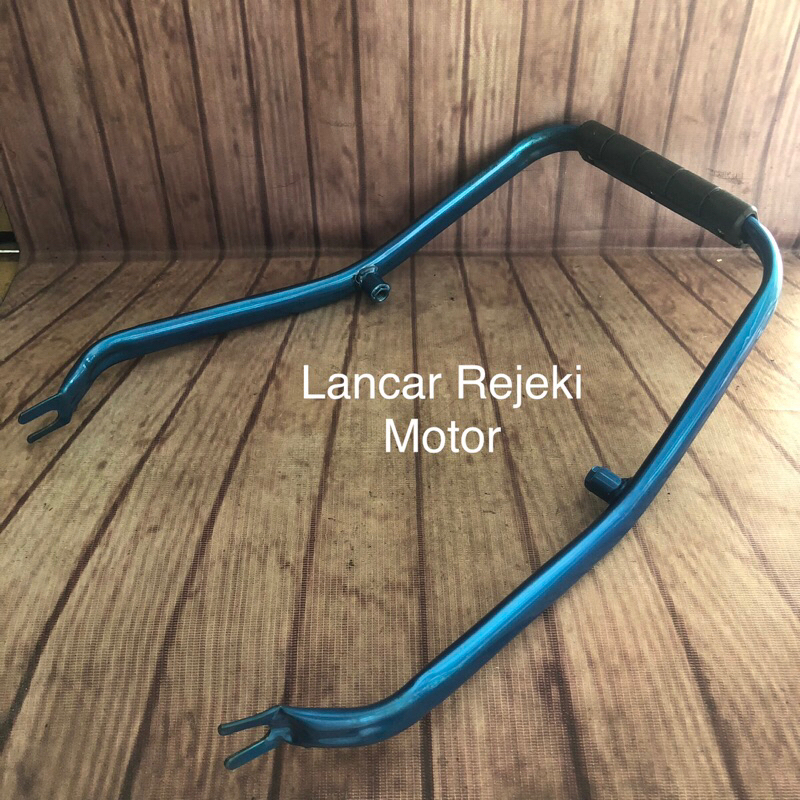 Variasi Begel Behel Planger Sadel Suzuki RC RC80 RC100 Spirit Bravo Biru