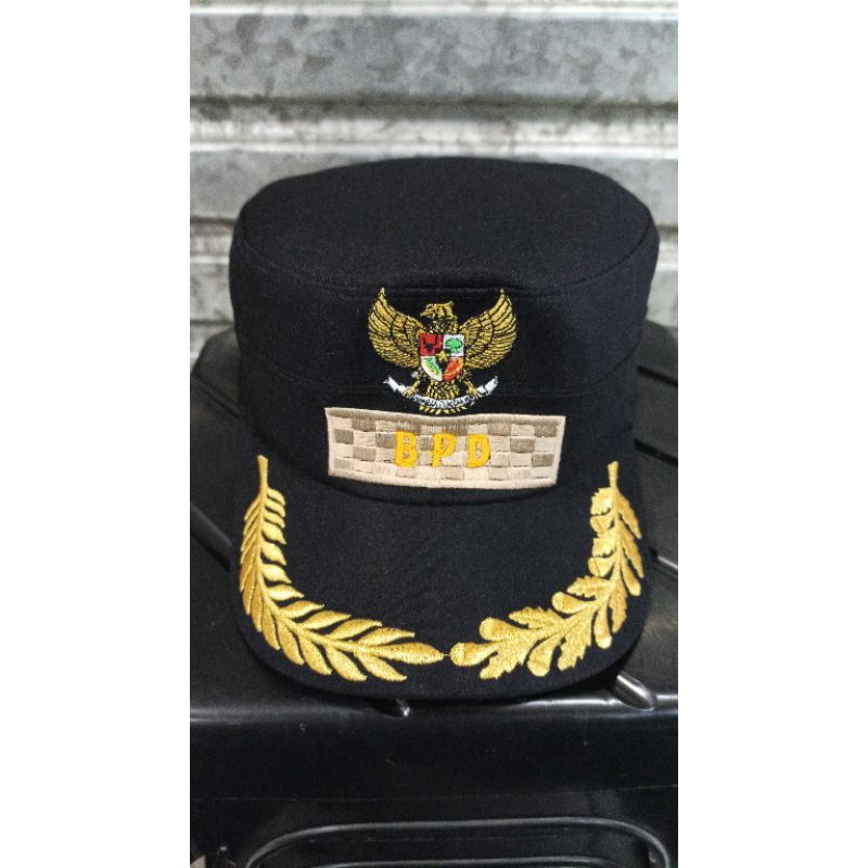 Topi Komando BPD | Badan Permusyawaratan Desa + Bordir