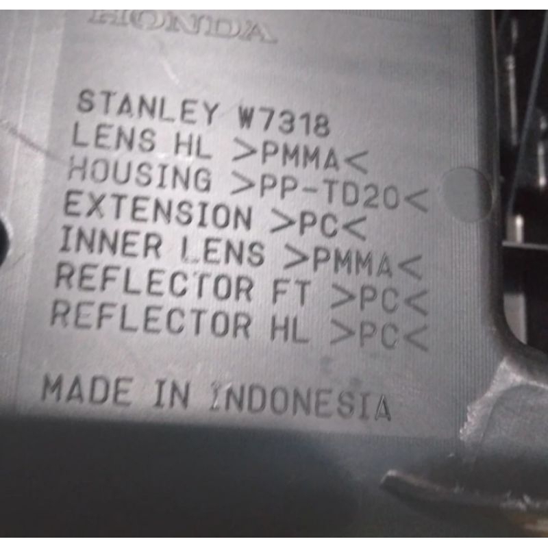 Reflektor Lampu Depan Housing Batok Bathok Rumah Lampu Depan Vario 125 New 2022 2023 Orinal