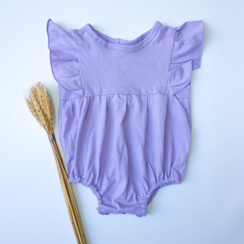 MINIQUIN Ruffle Bodysuit (Jumper Bayi Perempuan usia 0 - 18 bulan)