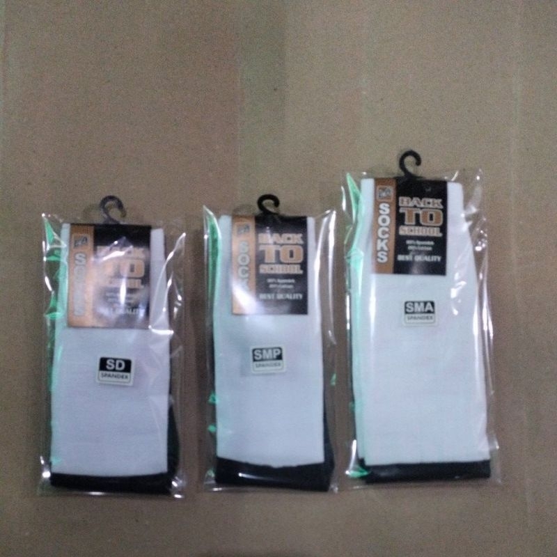 KAOS KAKI SEKOLAH SD SMP SMA