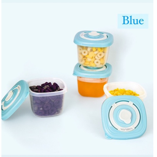 Baby food container plastik / wadah mpasi bayi plastik / food storage plastik