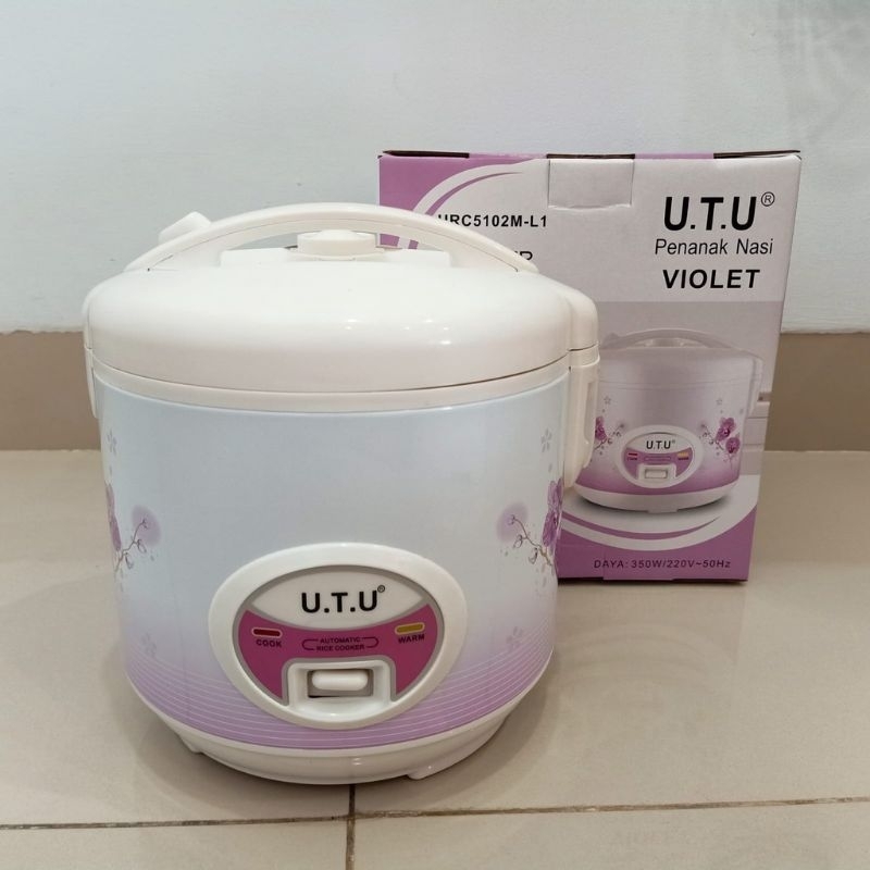 Magic Com UTU 1 Liter / MCM UTU 1 Liter Penanak Nasi Bisa Gojek Grab Medan