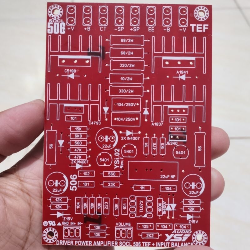 PCB SOCL 506 TEF INBALANCE