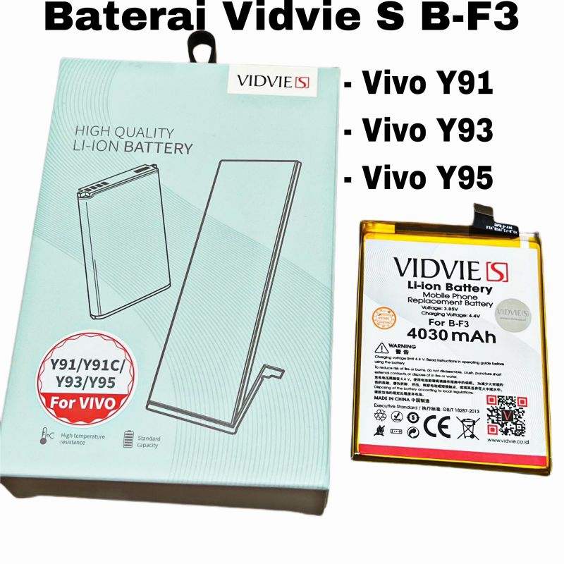 BATERAI VIDVIE S B-F3 FOR VIVO Y91 / Y93 / Y95