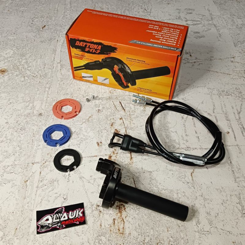 gas spontan daytona matic dan bebek / gas tortle daytona gas active