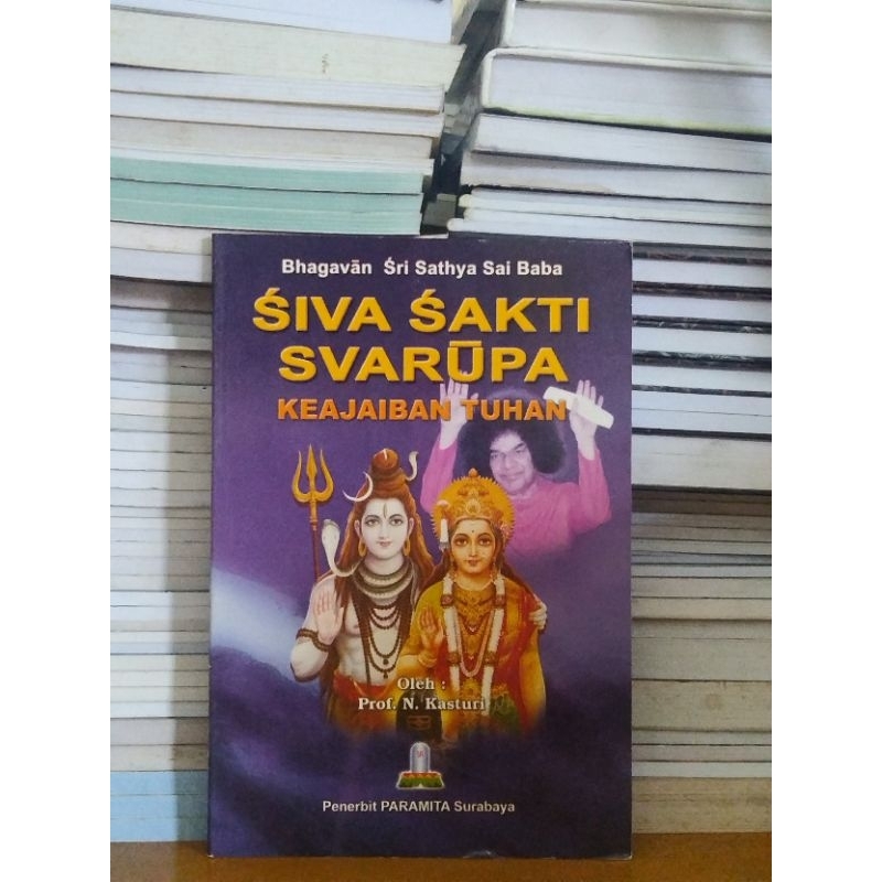 

Buku bhagavan Sri sathya sai baba Siva sakti svarupa keajaiban tuhan