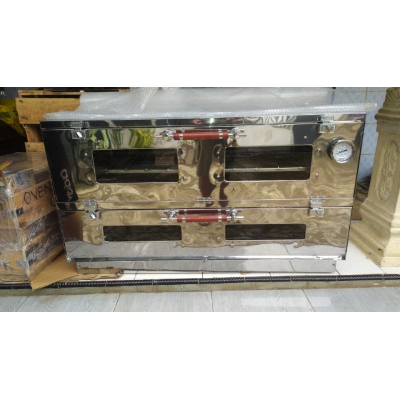 oven gas 150x55 stainless