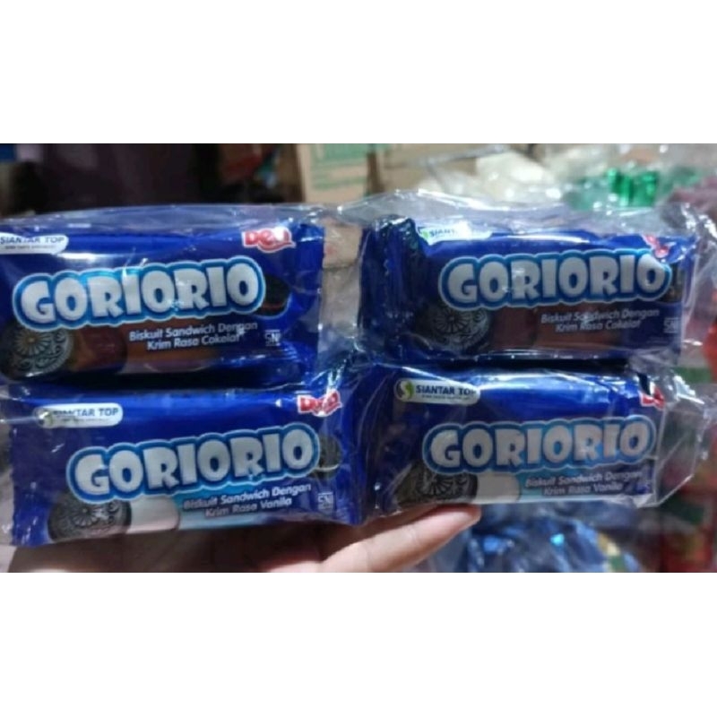 Goriorio Biscuit Coklat/ Vanilla Isi 10 ❤️Best Seller Diskon Termurah ❤️