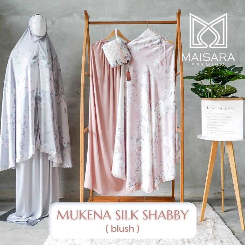 Mukena Maisara Mukena Silky Premium Shabby Blush