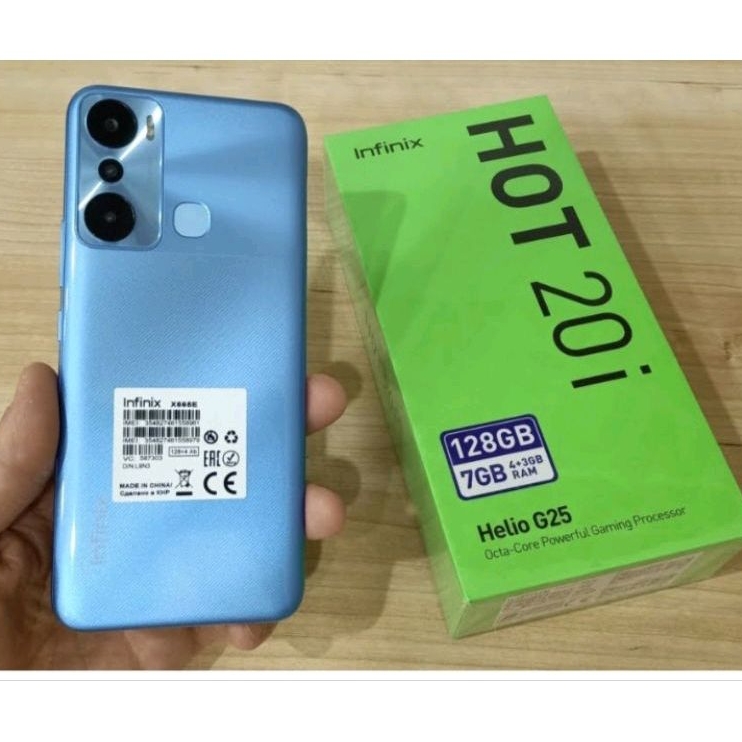 Infinix Hot 20i ram 4+3 internal 128