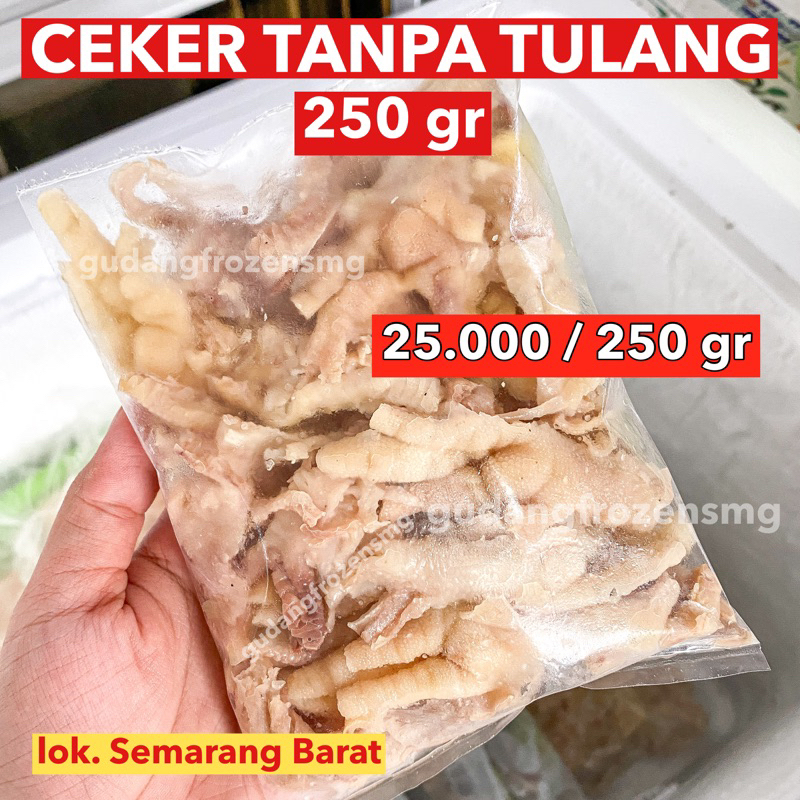 

CEKER TANPA TULANG 250 gr