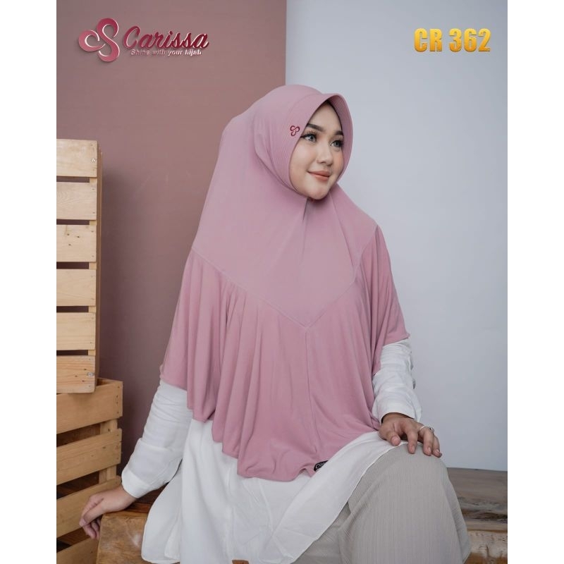 CARISSA HIJAB, CARISSA HIJAB TERBARU, JILBAB CARISSA SYARI, CARISSA CR 362