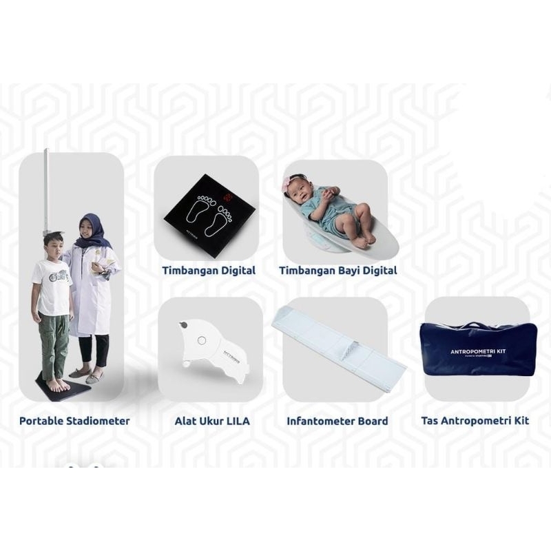 Antropometri kit stunting kit posyandu