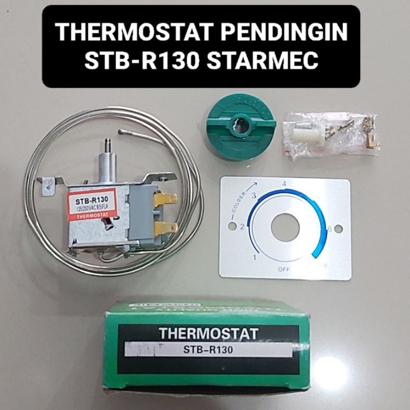 Thermostat Kulkas STR-R130 Pendingin Showcase 1 Pintu R130 Termostat